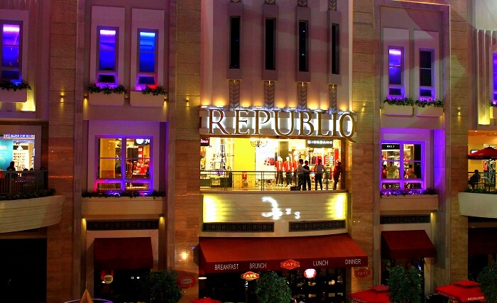 Outer view of the famous bar and club