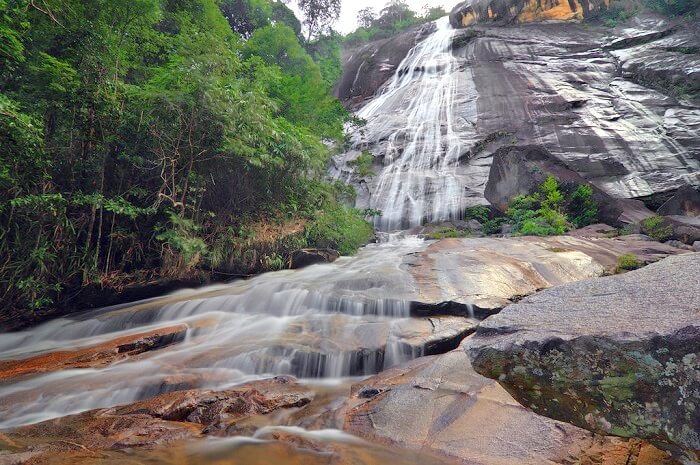 Telagah Tujuh waterfall