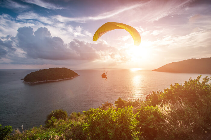 Paragliding In Thailand