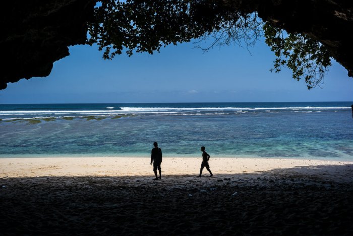 Green bowl beach
