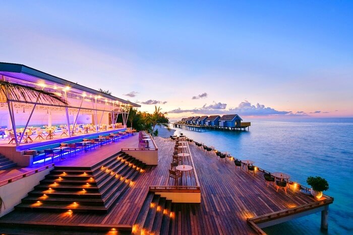 Kuramathi Dining Area
