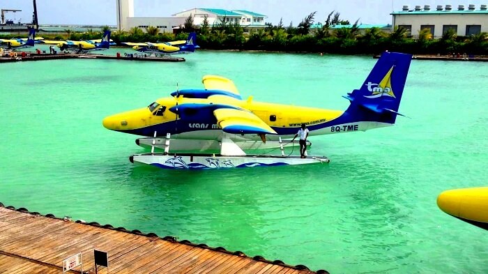 Kuramathi seaplane