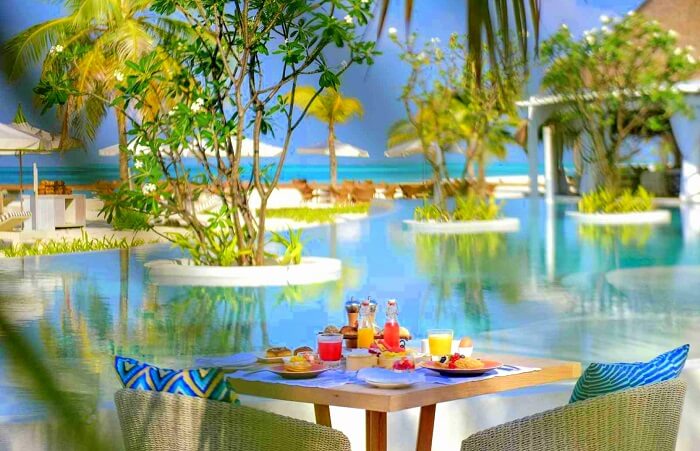 dining view from the resort