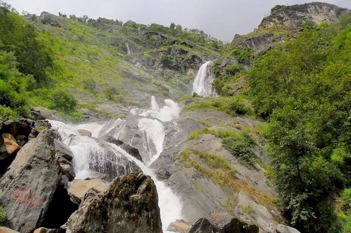 Annapurna Circuit Waterfall