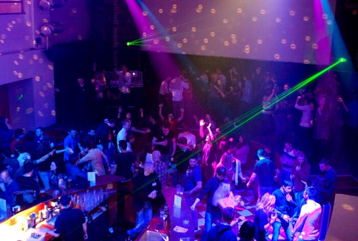view from above of a famous club in mexico