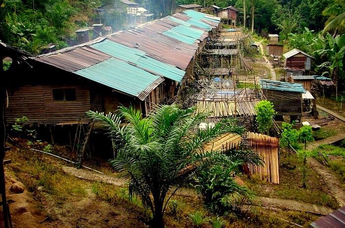 Iban Longhouses
