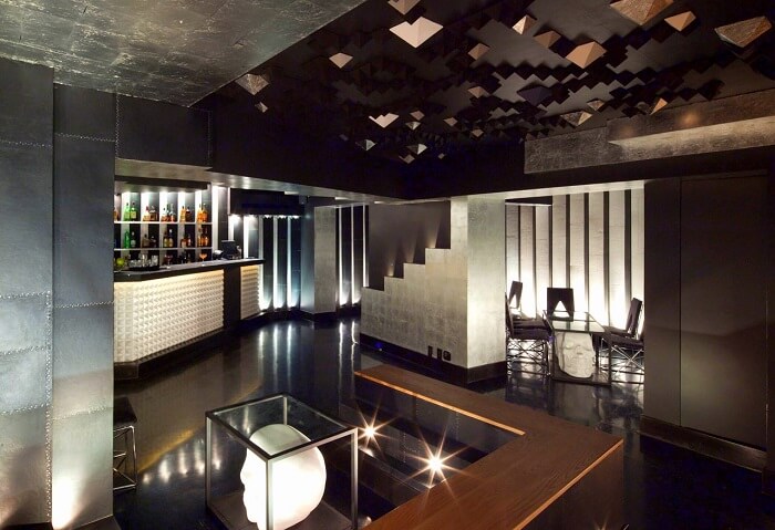 underground bar in popular area of mexico