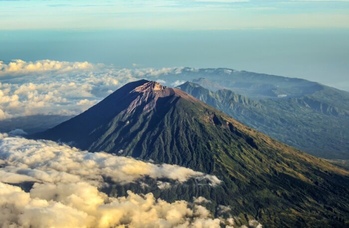 View of Mount Agung