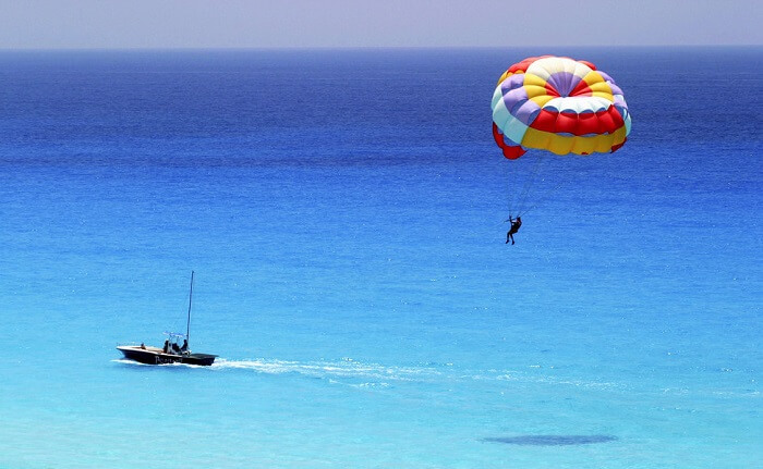 Parasailing in Malaysia