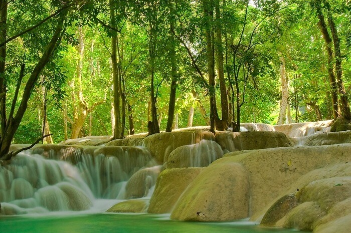 Tad Sae Waterfall