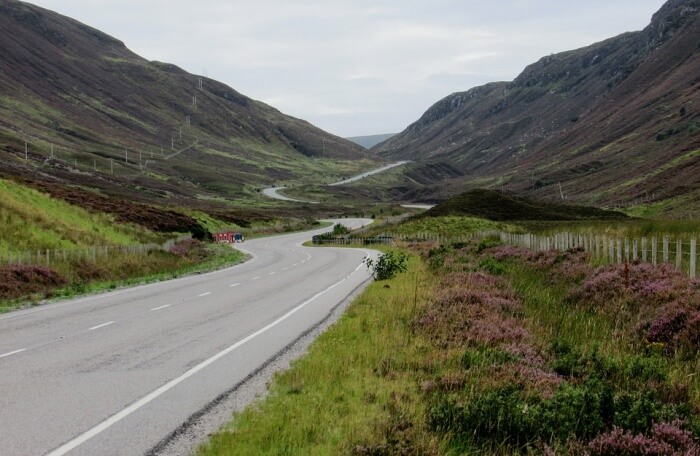 Traverse the town of Aviemore
