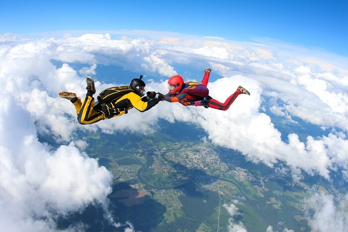 skydiving cover