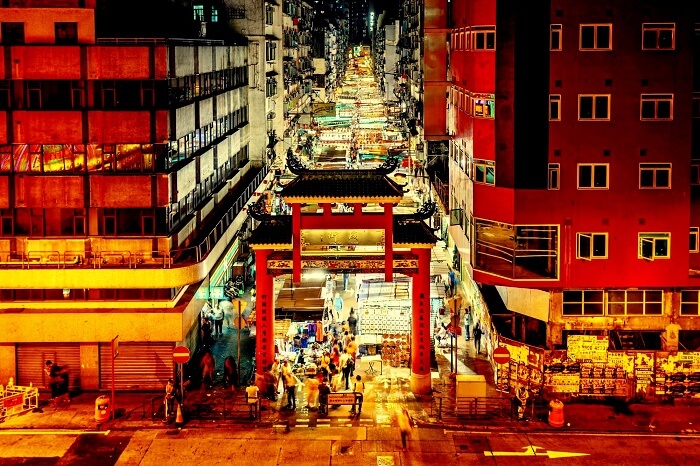 street market