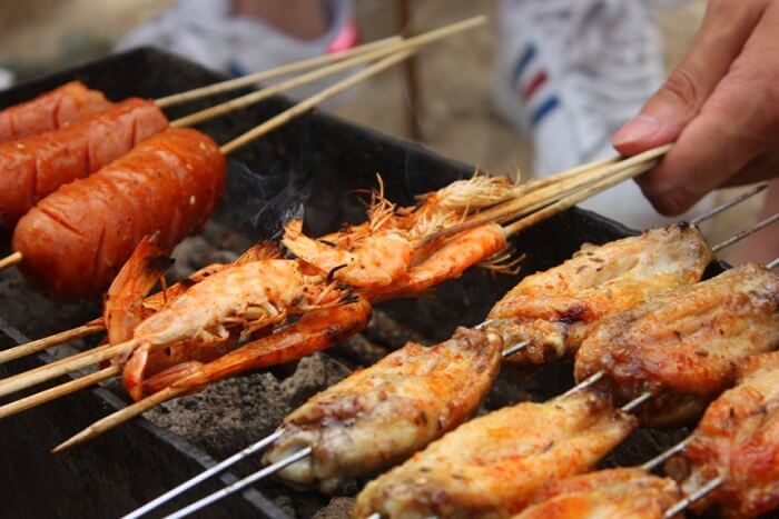 Grilled Skewers