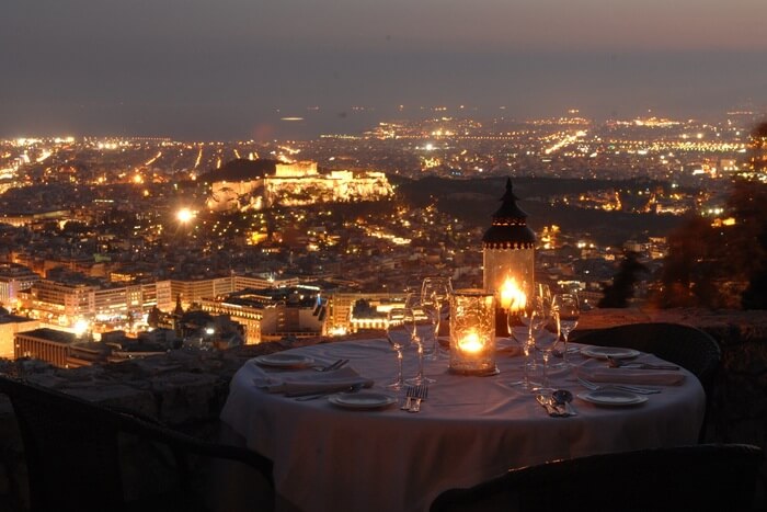 the spectacular city view