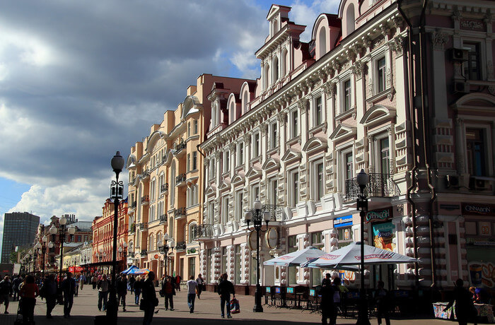 the best Moscow shopping road