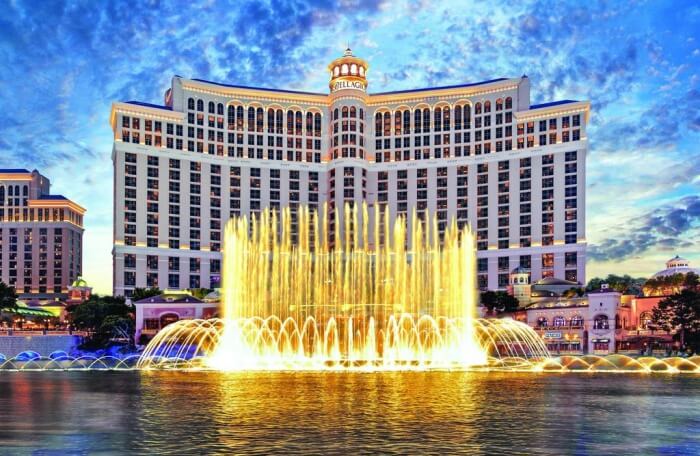 Golden fountain