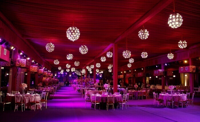 luxury event in Delhi