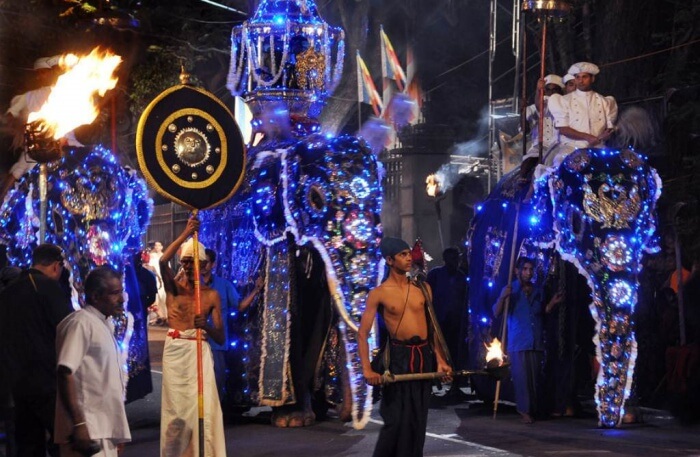 Be A Part Of Duruthu Perahera Festival