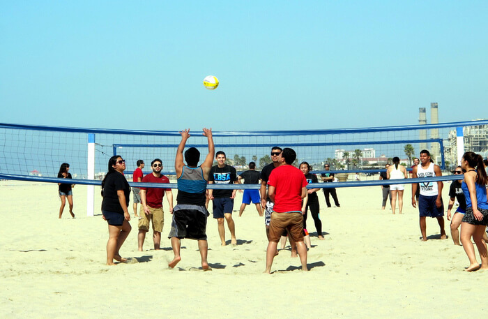 Beach games