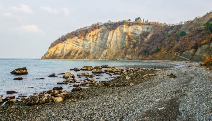 Bele Scale Beach in Slovenia
