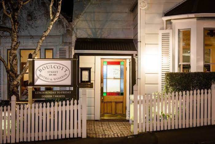 Boulcott Street Bistro Restaurant