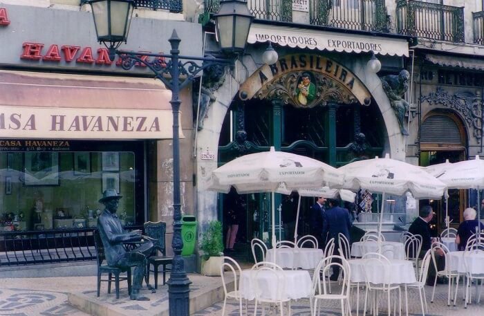 Café A Brasilleira in Lisbon