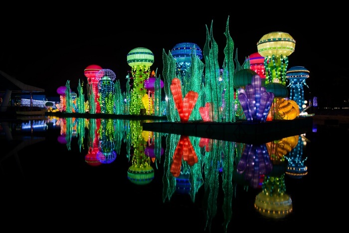 Dubai Garden Glow