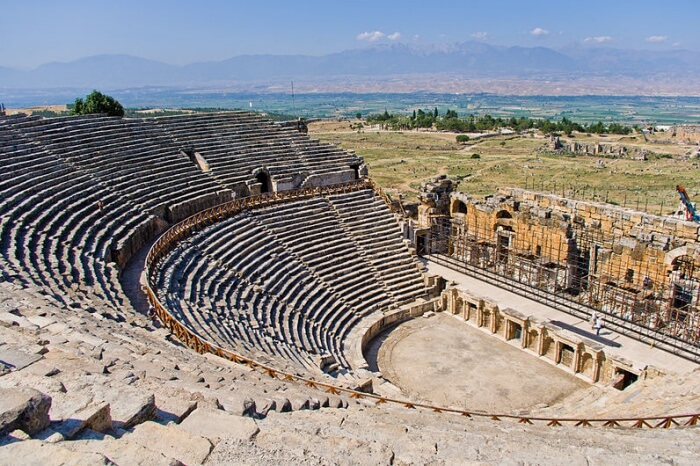Explore what’s left of the Hierapolis Theatre