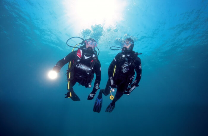 Diving