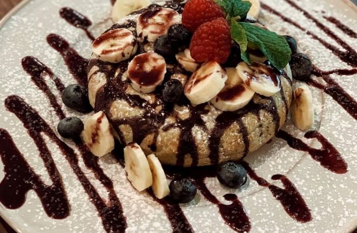tasty creamy food