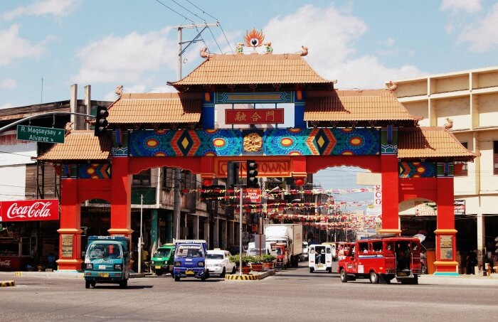 Go to the China town