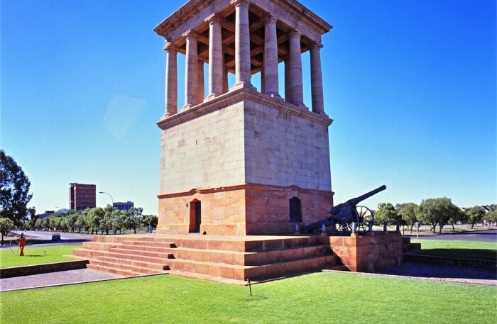 view of Honoured Dead Memorial