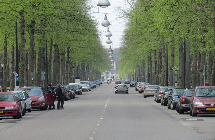 Road and car