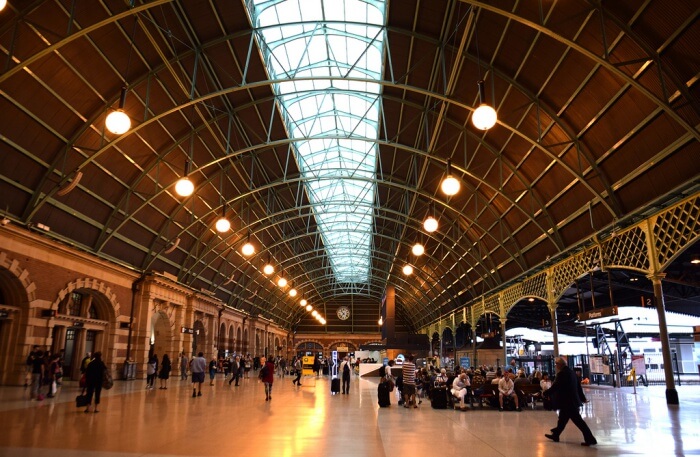 Airport inside view