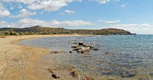 Legrena beach in Athens