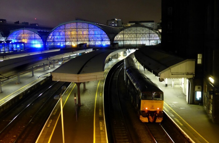 Railway track view