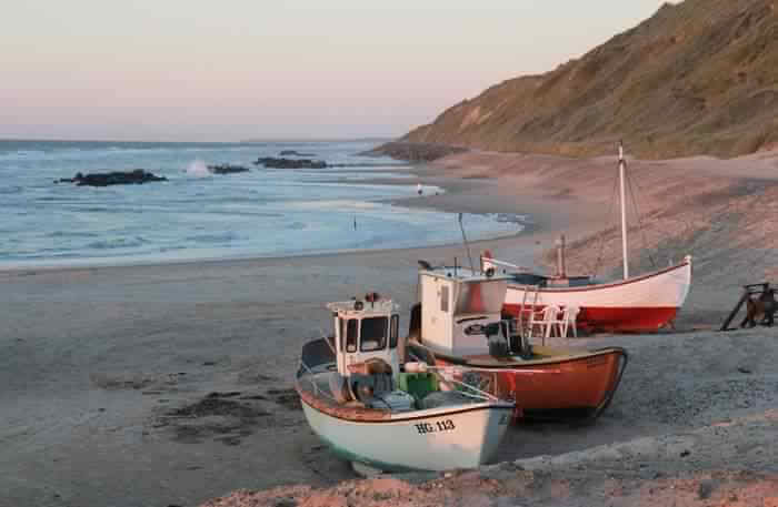 boat at beach