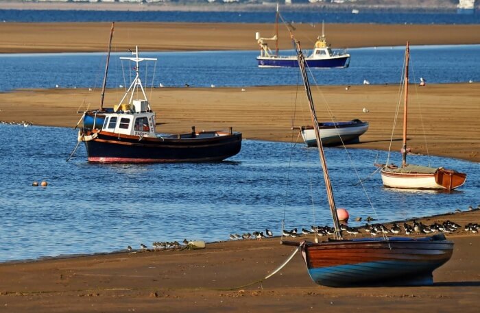 Boat on beachside