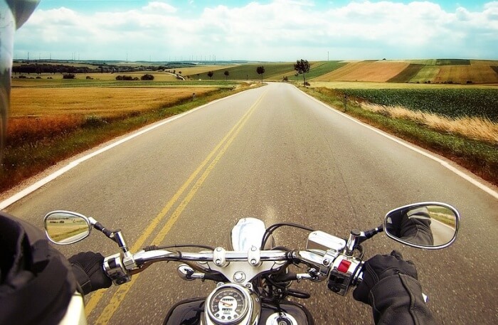 Motorbike view
