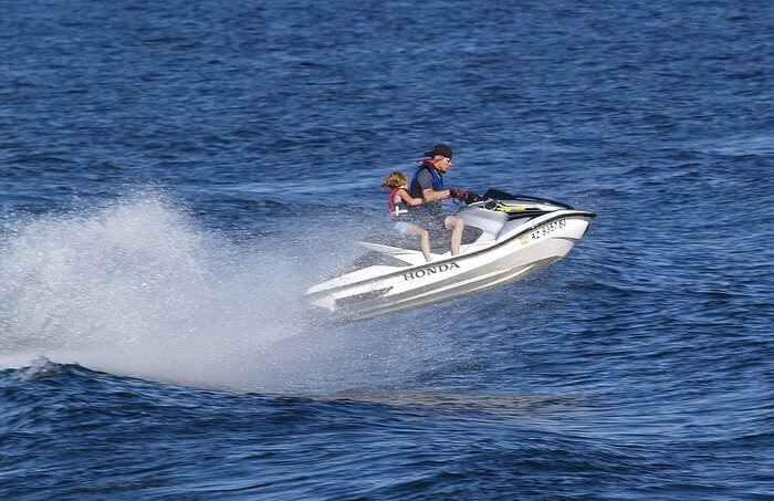 water Sport boat view