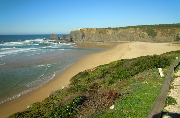 Mountain and beach