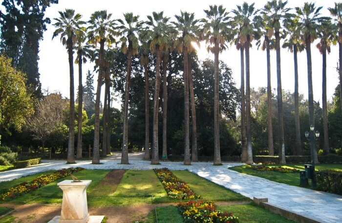 Relaxing in the National Garden