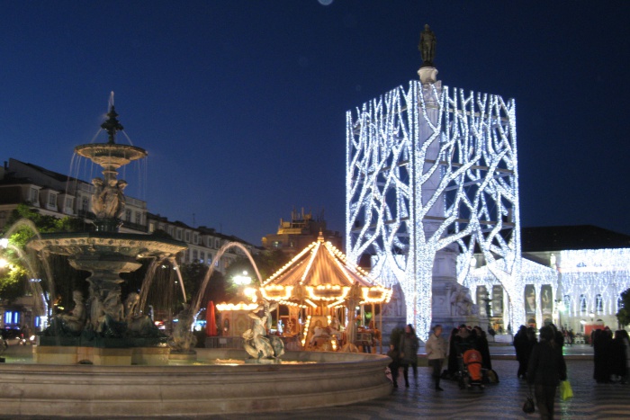 Rossio Square Christmas Market