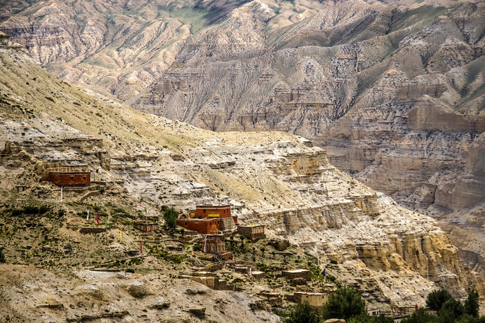 Salt mines and rock structures