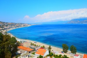 Schinias beach in Athens