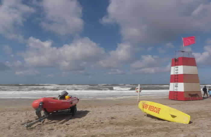 Sandy beach