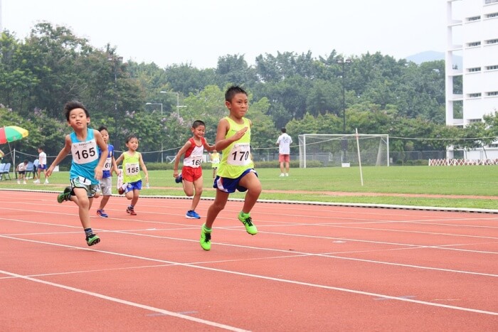 Spending Great Time at the Sheltered Running Track of Tampines