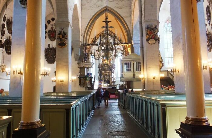 Church inside view