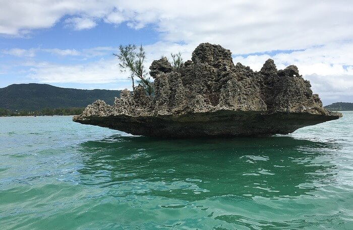 Rocks on sea